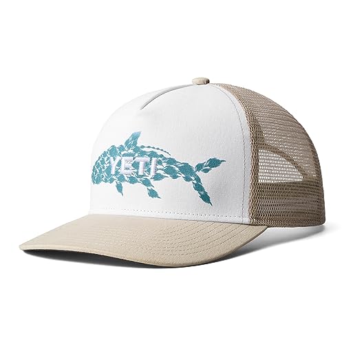 YETI Tarpon Flies Badge Mid Pro Trucker Hat
