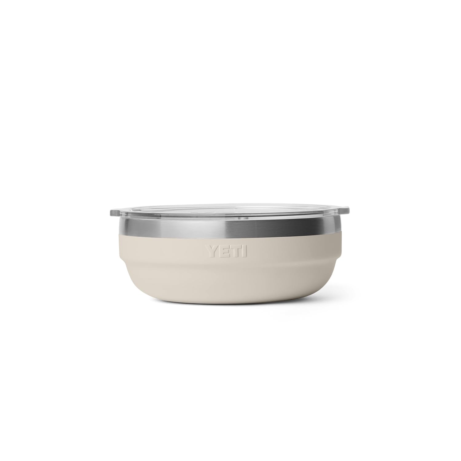 YETI Rambler Low Bowl 0,7 Quart – Vakuumisolierte Edelstahl-Schale mit Deckel, Cape Taupe
