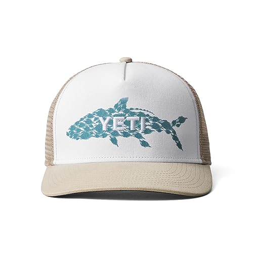 YETI Tarpon Flies Badge Mid Pro Trucker Hat