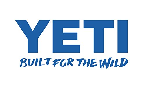 YETI Built for The Wild Fensteraufkleber – 15,9 x 6,9 cm