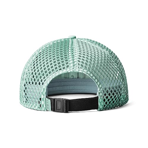 YETI Logo Flat Brim Performance Cap – Eisblau