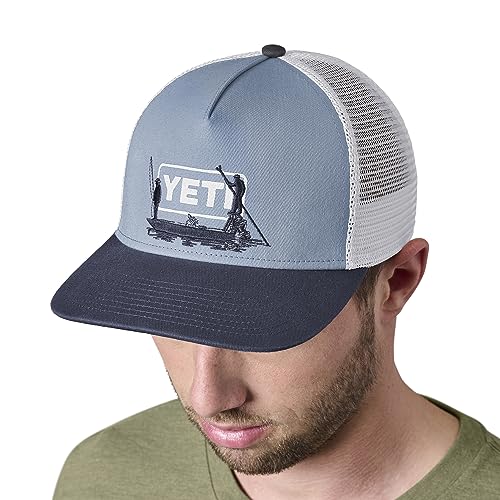 YETI Skiff Logo Badge Mid Pro Trucker Cap