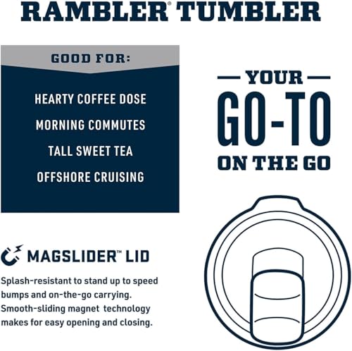 YETI Rambler 1,9 l Kanne und Rambler 0,9 l Becher, Edelstahl, vakuumisoliert mit MagSlider Deckel, Kirschblüte