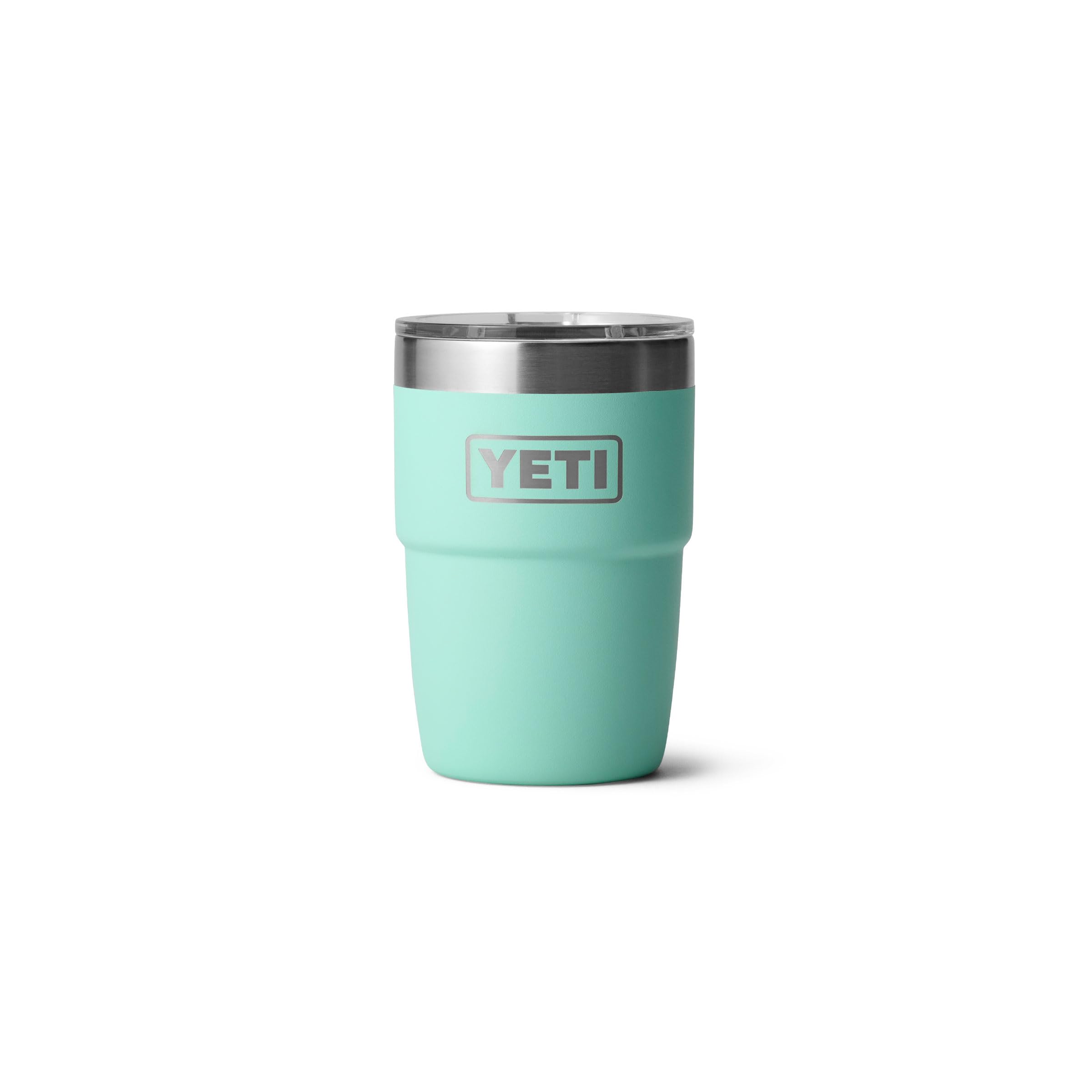 YETI Rambler 8 oz Kaffeebecher mit Deckel – Doppelwandig isoliert & stapelbar