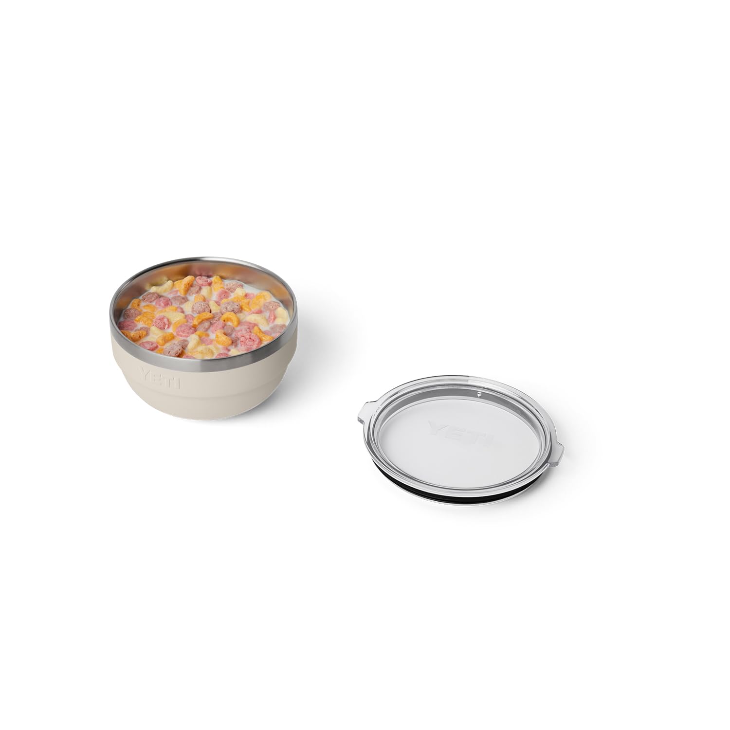 YETI Rambler Schüssel, 1 Quart, doppelwandig vakuumisoliert, Edelstahl, Cape Taupe