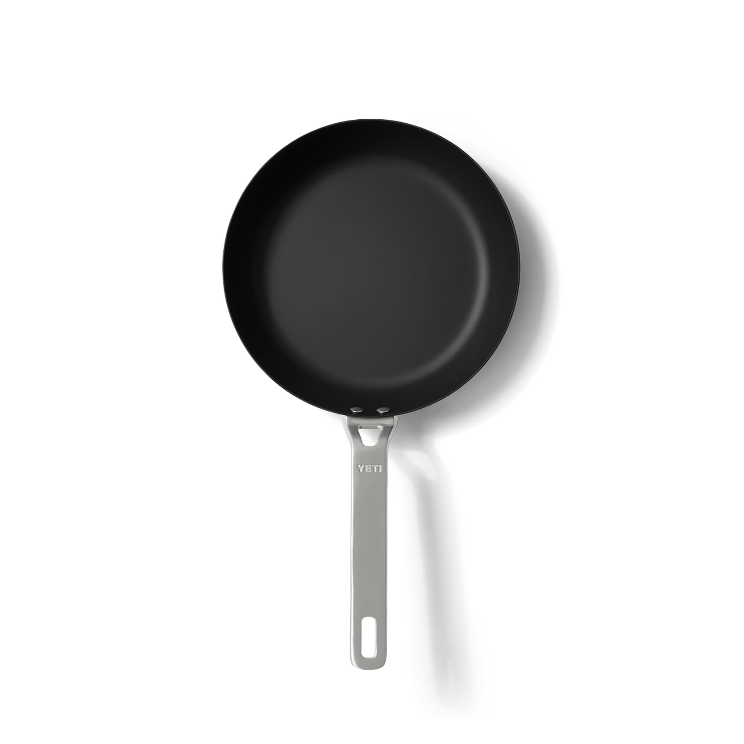 YETI Carbon Steel Pfanne 25 cm – vorgewürzt, antihaftbeschichtet, rostbeständig für Herd, Ofen, Grill oder Lagerfeuer