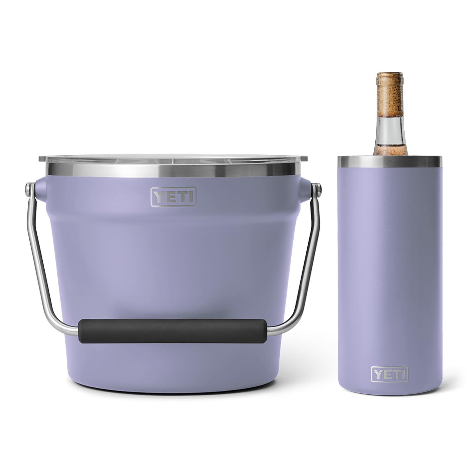 YETI Rambler Cosmic Lilac Getränke-Set – Weinkühler & Getränkeeimer