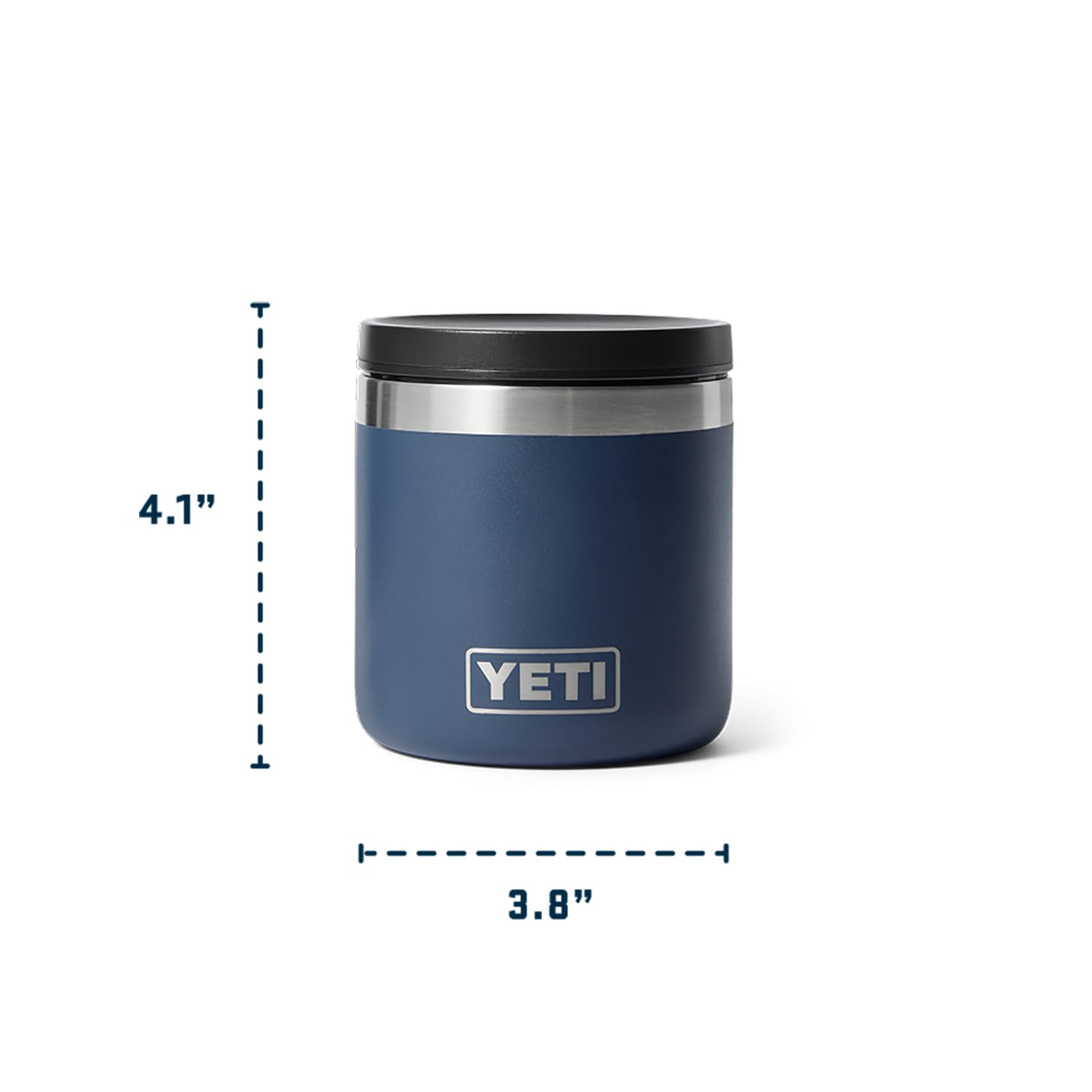 YETI Rambler 8 oz Food Jar & Daytrip 6L Isolierte Kühltasche Bundle, Rescue Red