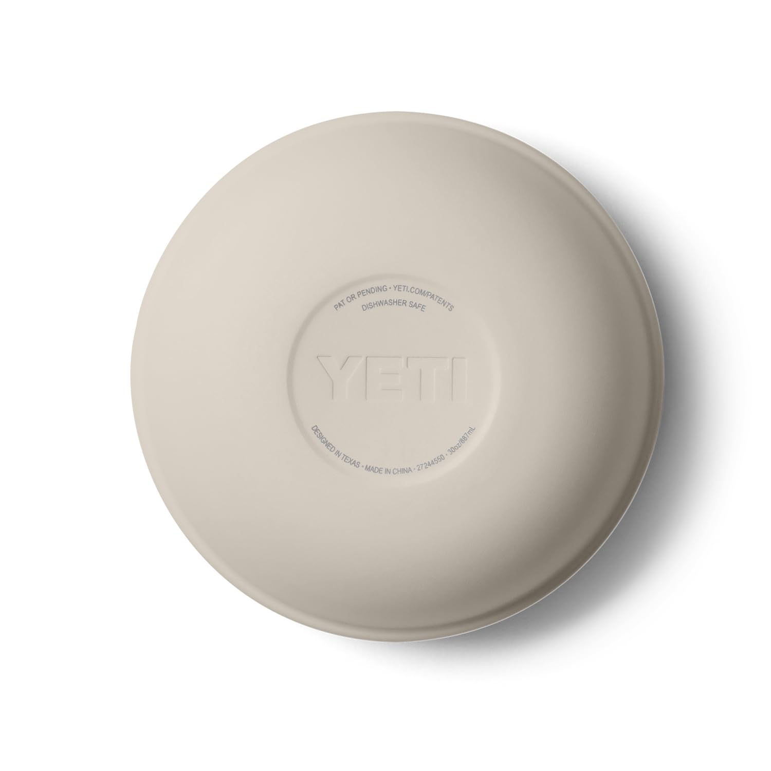 YETI Rambler Schüssel, 1 Quart, doppelwandig vakuumisoliert, Edelstahl, Cape Taupe