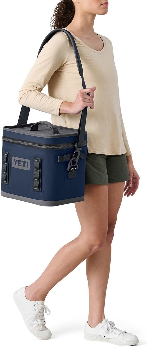 YETI Hopper Flip 12 Tragbare Kühlbox — Venom mit ICE Block Kühlelement, 1 kg