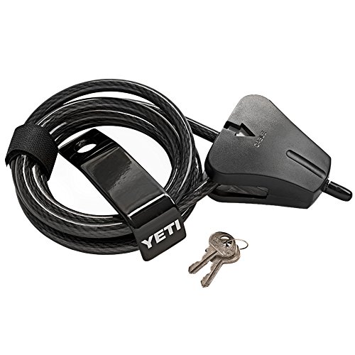 YETI Sicherheits-Kabelschloss und Halterung für Tundra Kühler