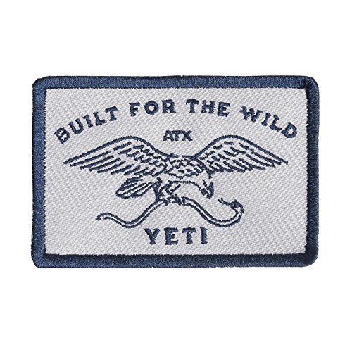 YETI Klett-Patch 5 x 7,5 cm – für Rucksäcke, Kühltaschen und Zubehör
