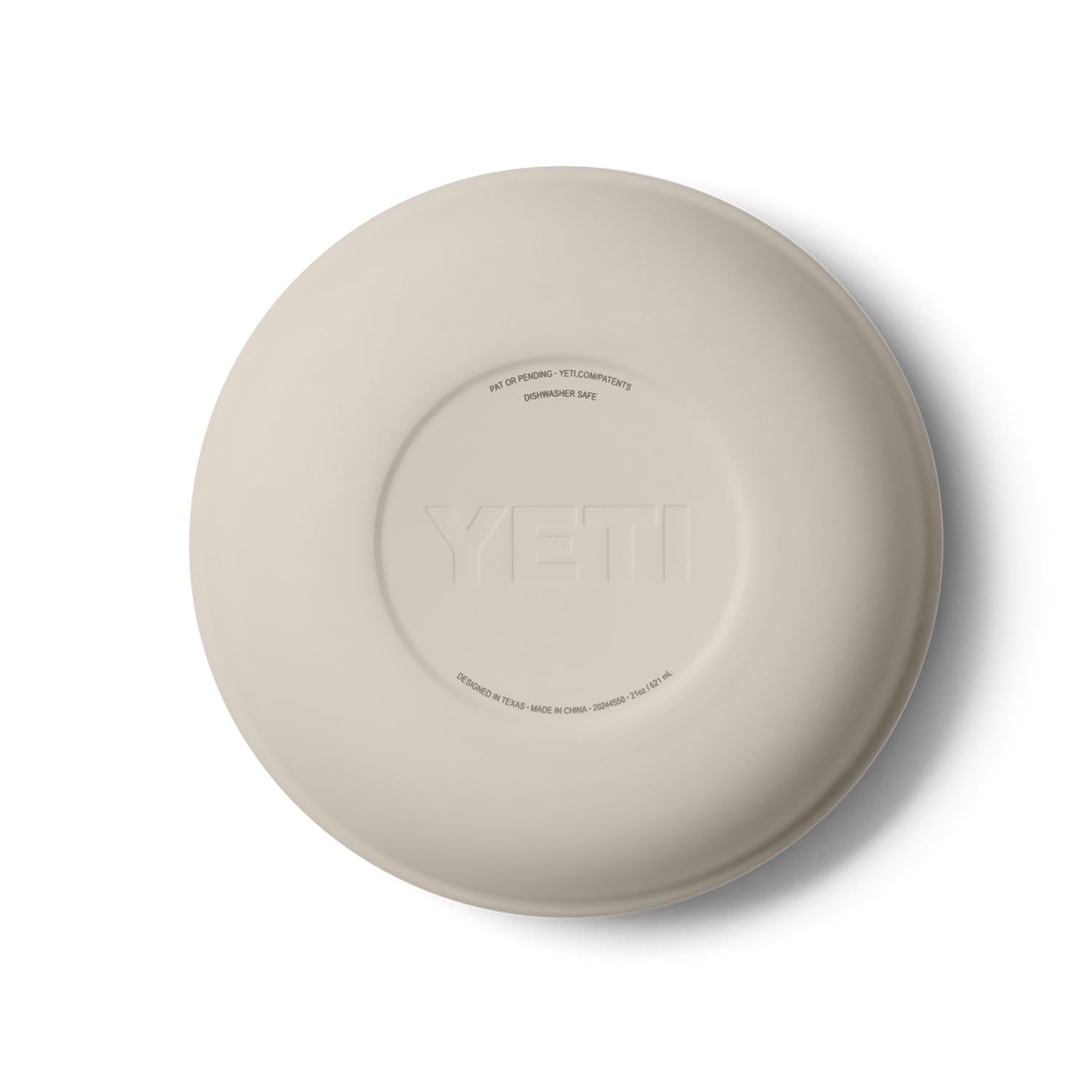 YETI Rambler Low Bowl 0,7 Quart – Vakuumisolierte Edelstahl-Schale mit Deckel, Cape Taupe
