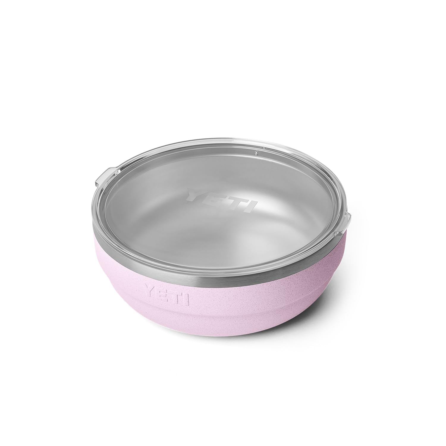 YETI Rambler Low Bowl 3,6 Quart – Vakuumisolierte Edelstahl-Schale mit Deckel, Cherry Blossom