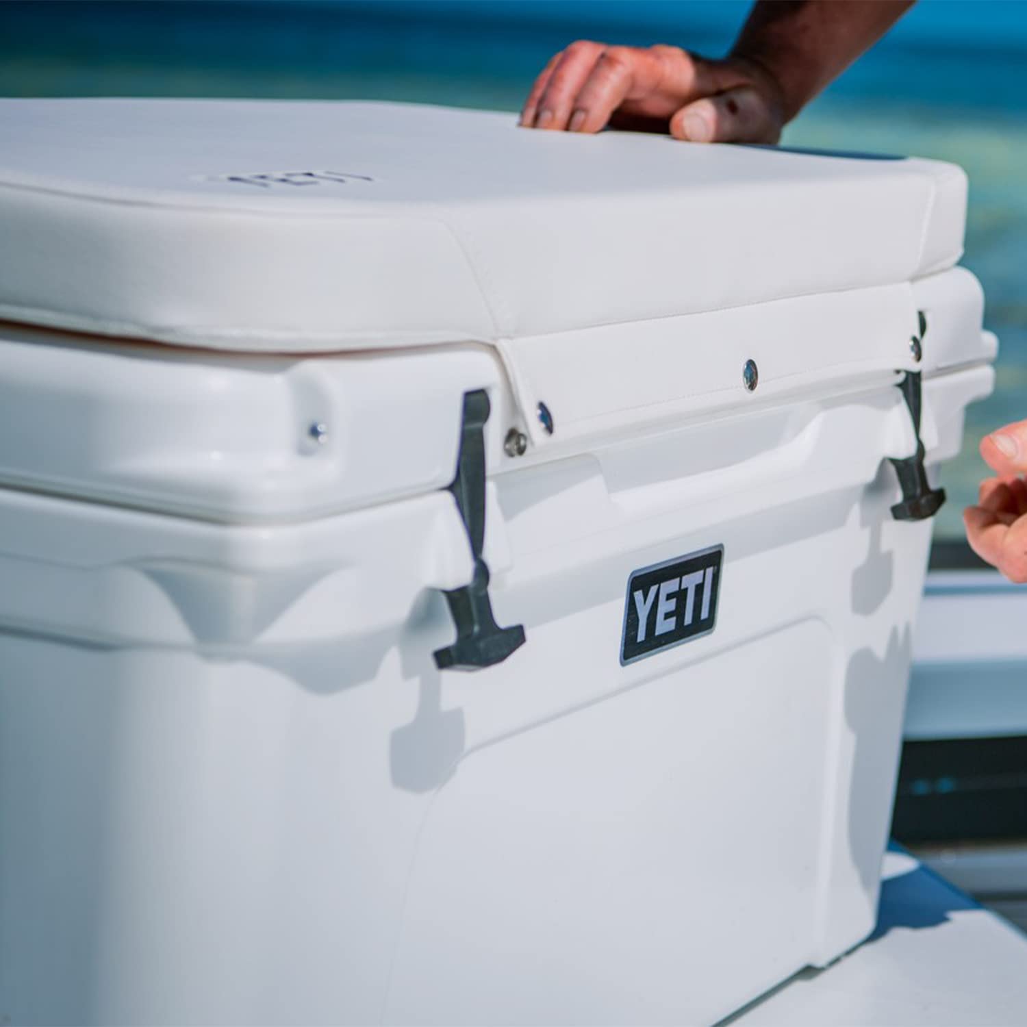 YETI Tundra 105 Sitzkissen – Marine Vinyl Weiß