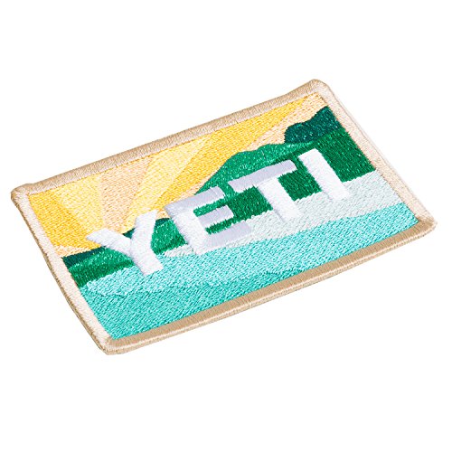 YETI Klett-Patch 5 x 7,5 cm – für Rucksäcke, Kühltaschen und Zubehör
