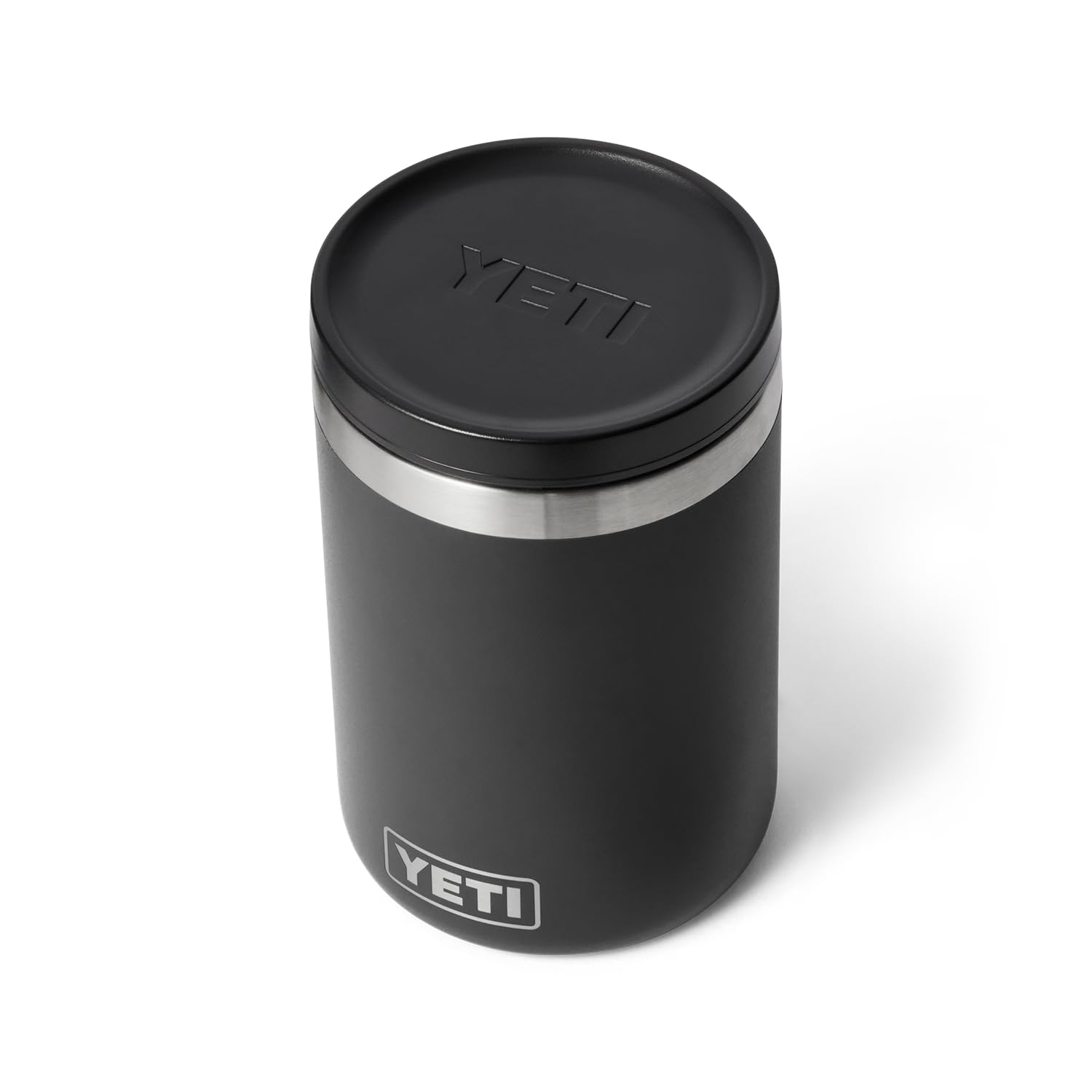 YETI Rambler 16 oz Food Jar – Vakuumisolierter Edelstahl-Behälter mit luftdichtem Deckel, Schwarz