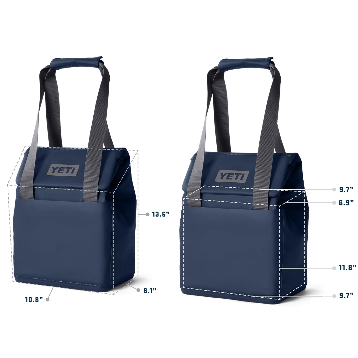 YETI Rambler 16 oz Food Jar & Daytrip 14L Isolierte Kühltasche Bundle, Charcoal