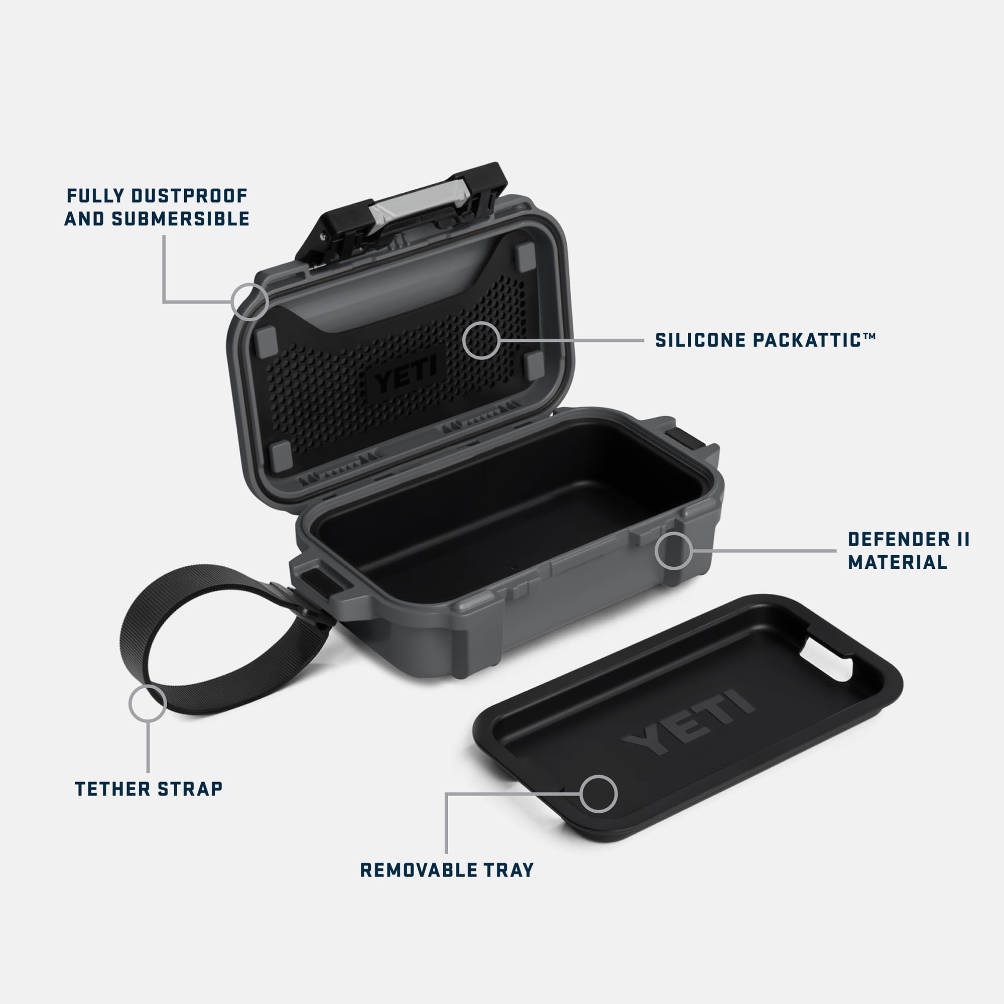 YETI LoadOut GoBox Collection — Divided Waterproof Cargo Case