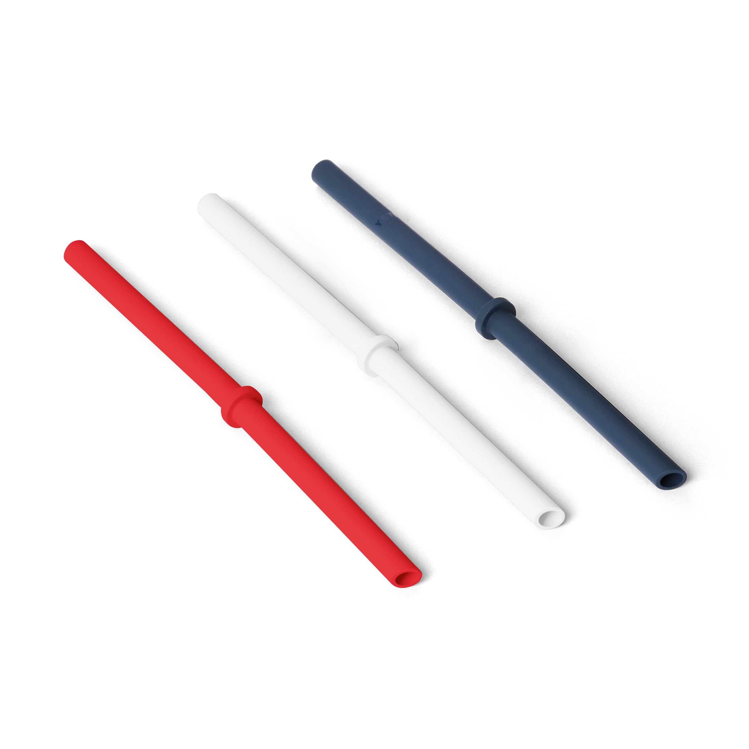 YETI Silikon-Strohhalm-Pack einstellbar – Spülmaschinenfest, Ultra-Robust, Mehrfarbig