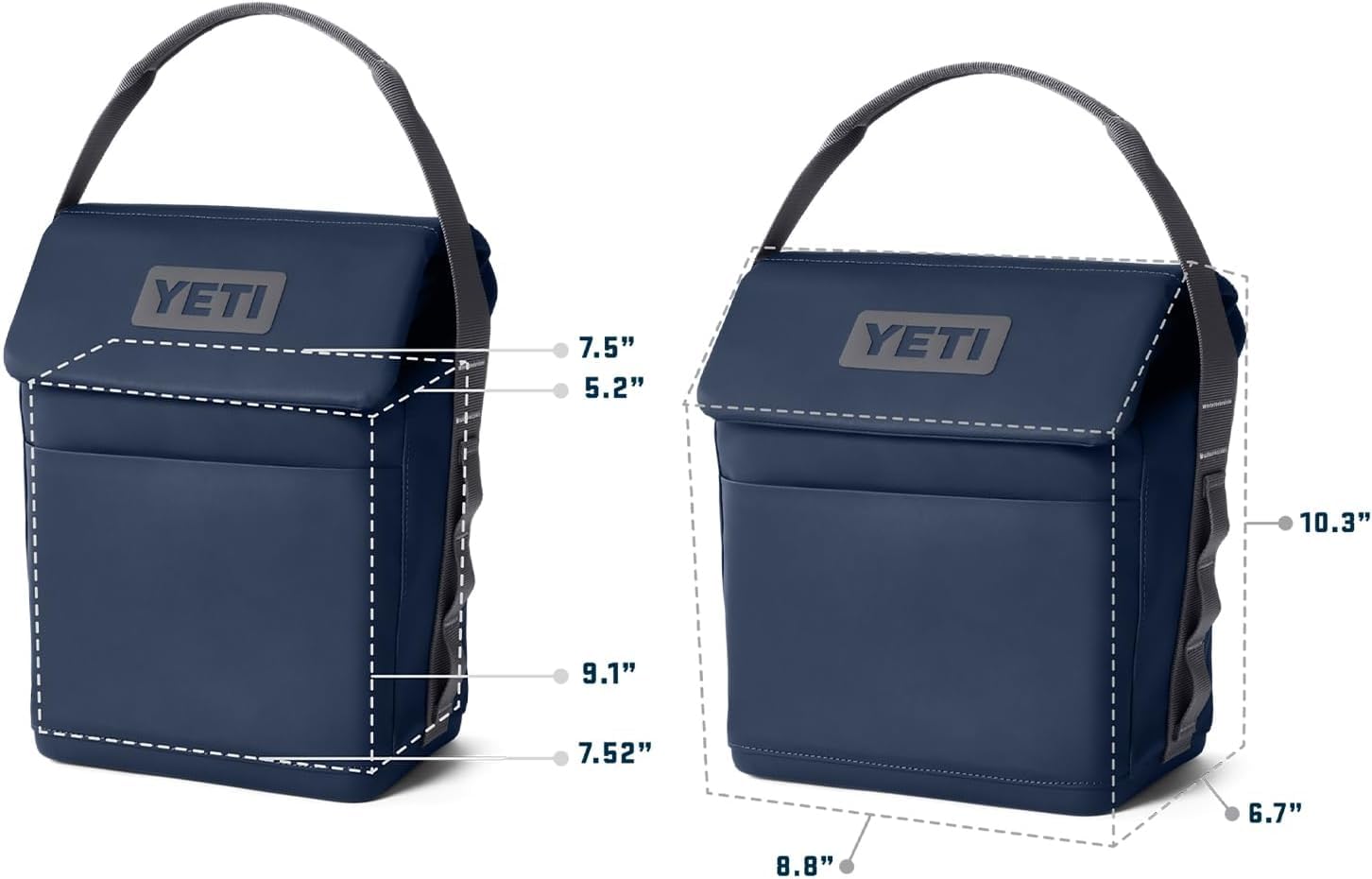 YETI Daytrip 6L Isolierte Soft Cooler Lunchtasche, Tropical Pink