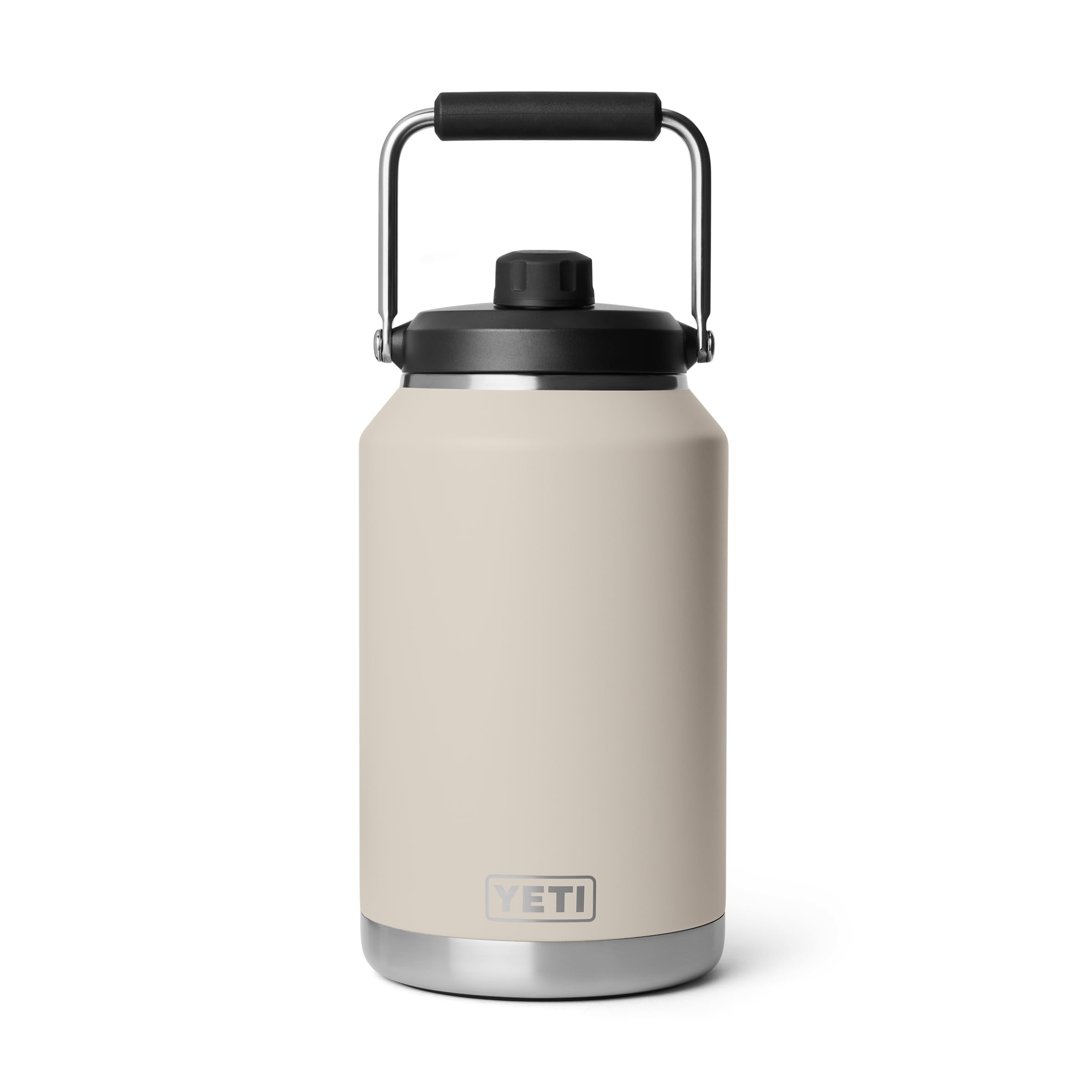 YETI Rambler 3,78 L (1 Gallone) Krug 2.0 – Vakuumisoliert, auslaufsicher, Cape Taupe