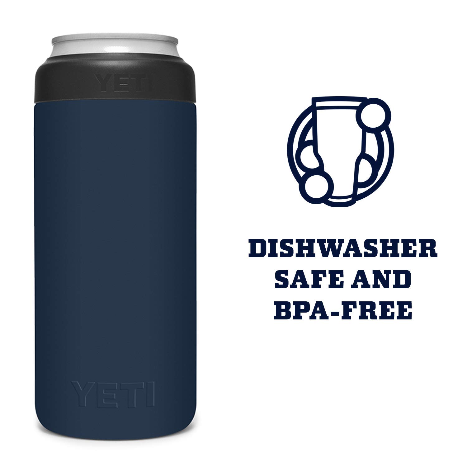 YETI Rambler 12 oz. Colster Slim – Dosenkühler für schlanke 355-ml-Dosen