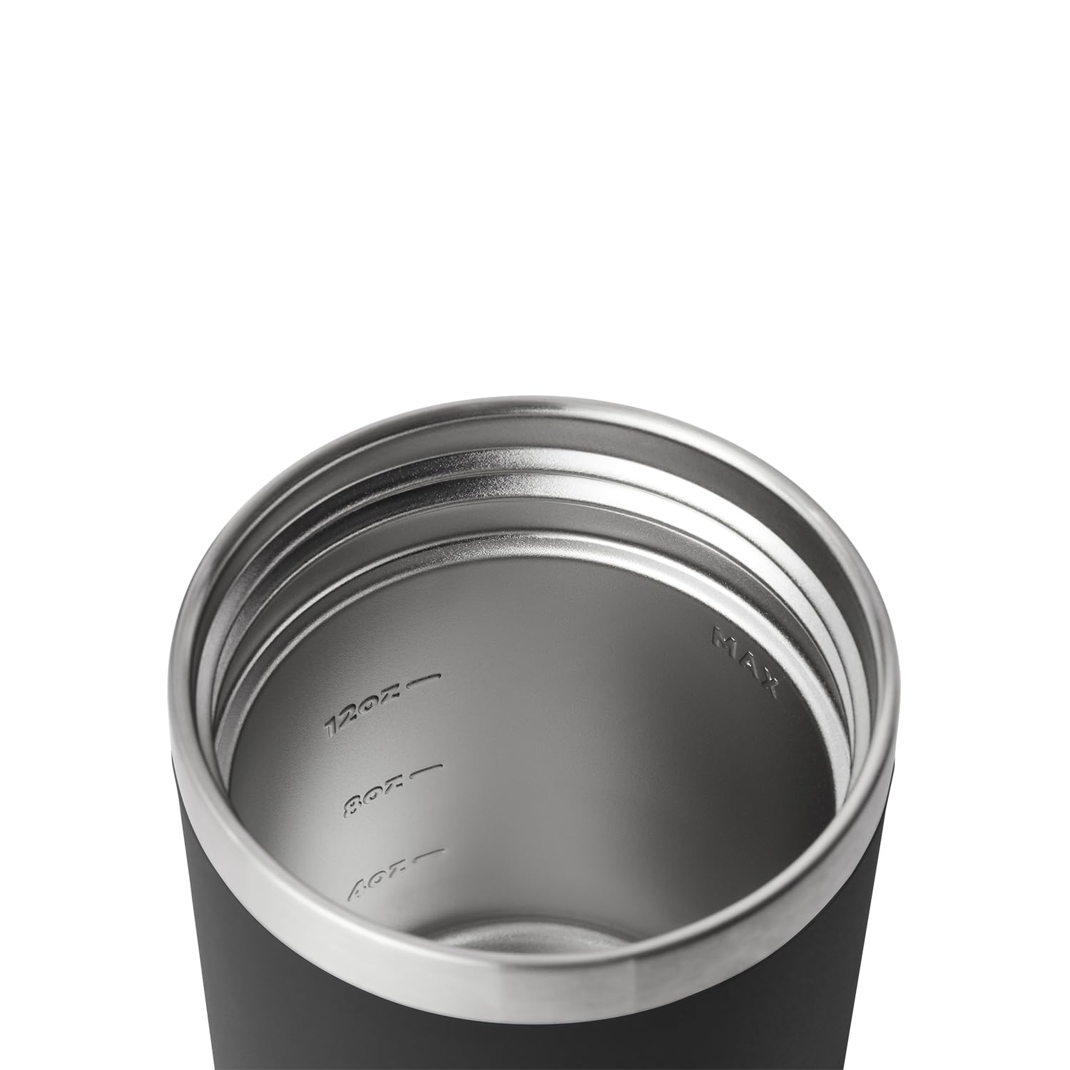 YETI Rambler 16 oz Food Jar – Vakuumisolierter Edelstahl-Behälter mit luftdichtem Deckel, Schwarz