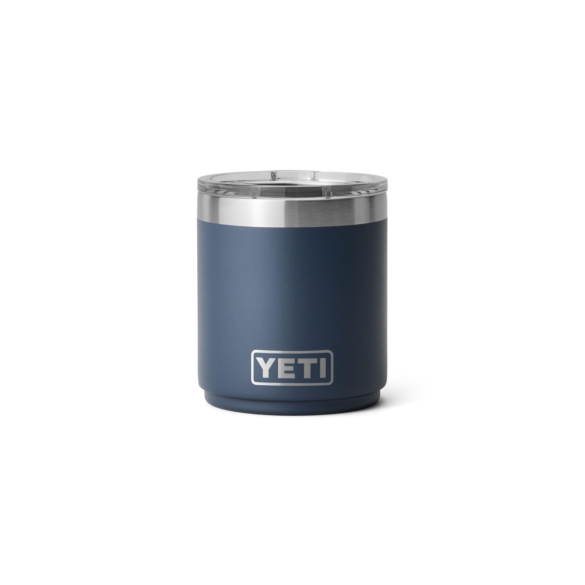 YETI Rambler 10 oz Keramikbeschichteter Lowball 2.0, Vakuumisoliert mit MagSlider Deckel, Sea Stone