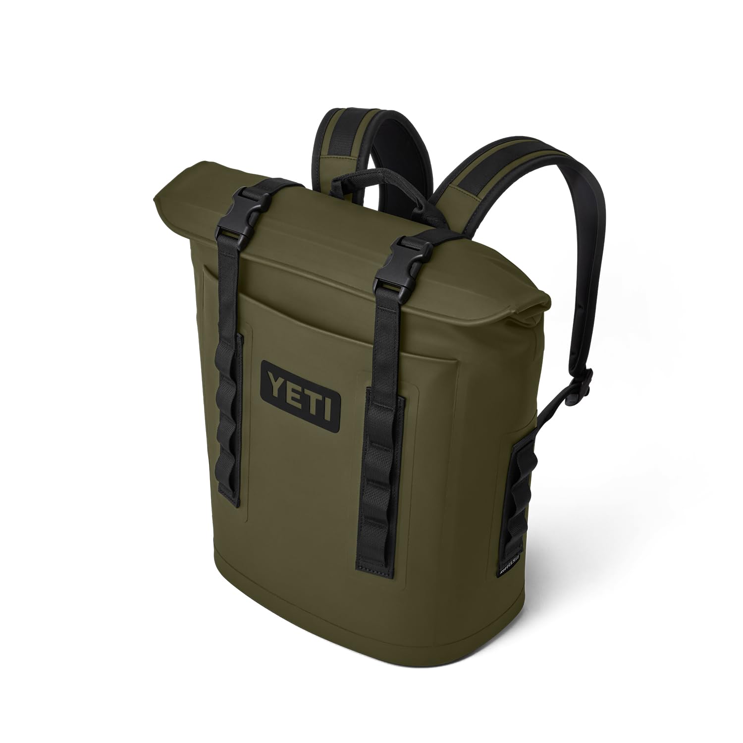 YETI Hopper M12 Backpack Soft Cooler Rucksack, Olive mit ICE Block 1 lb Kühlakku