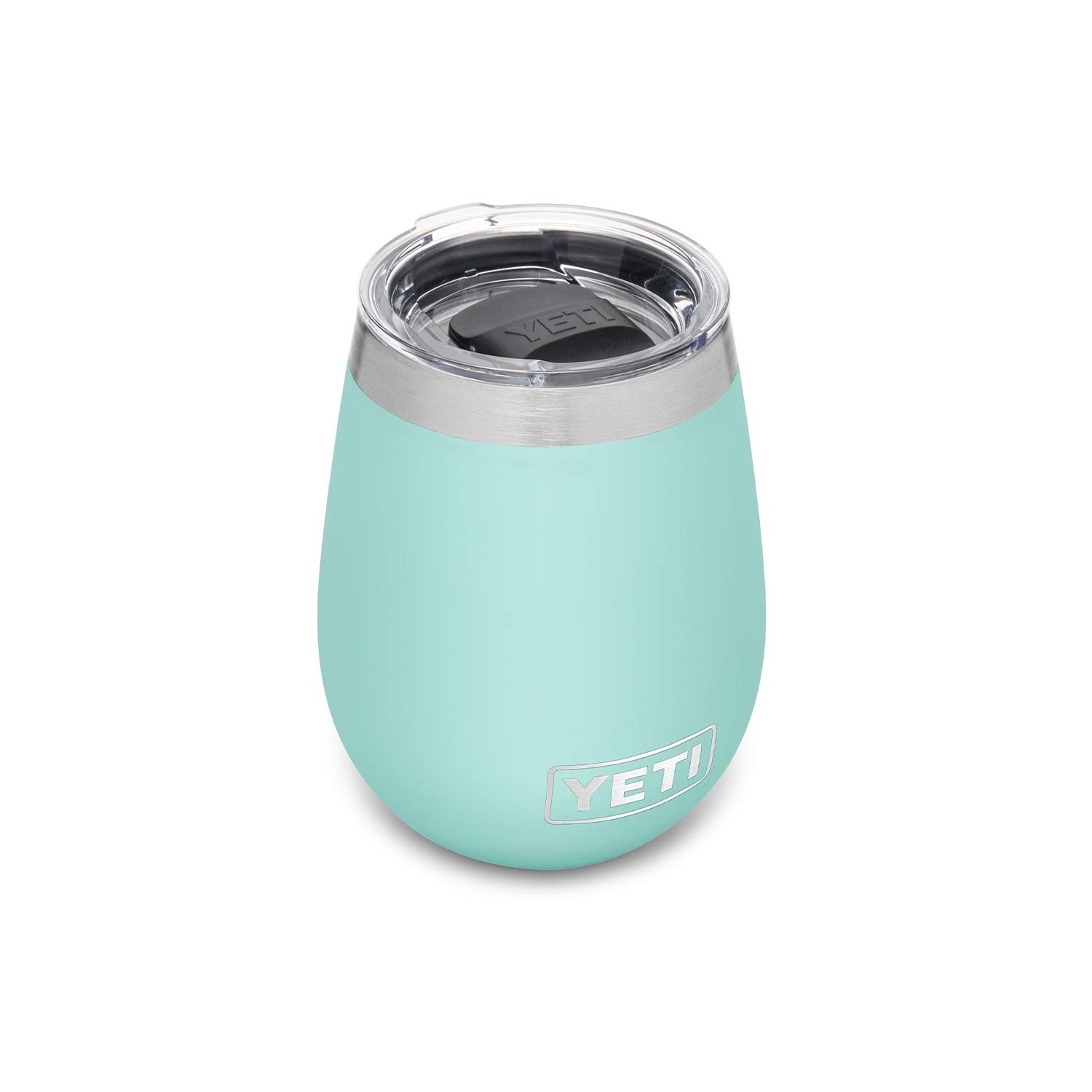 YETI Rambler Weinglas 10 oz – Vakuumisoliert, Edelstahl mit MagSlider Deckel, Seafoam