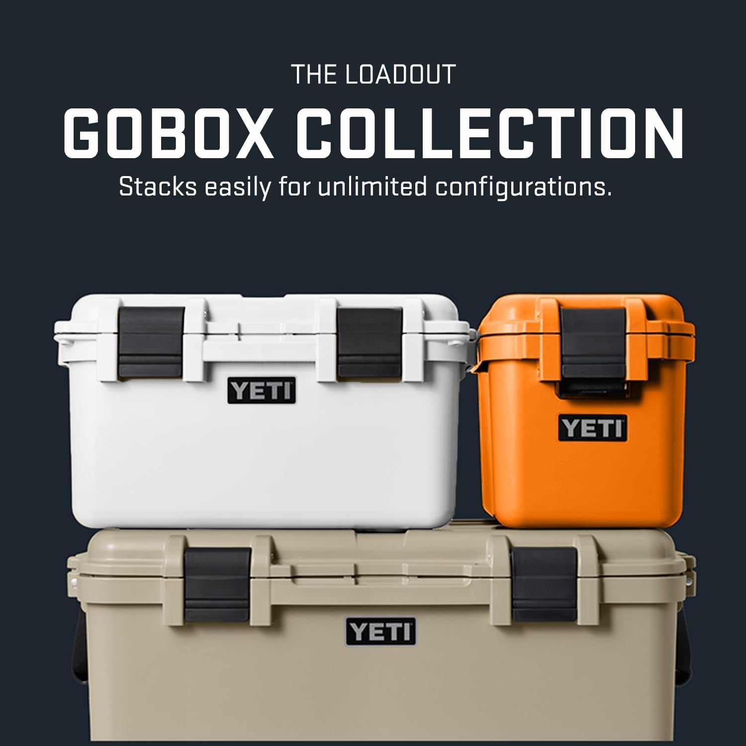 YETI LoadOut GoBox Collection — Divided Waterproof Cargo Case