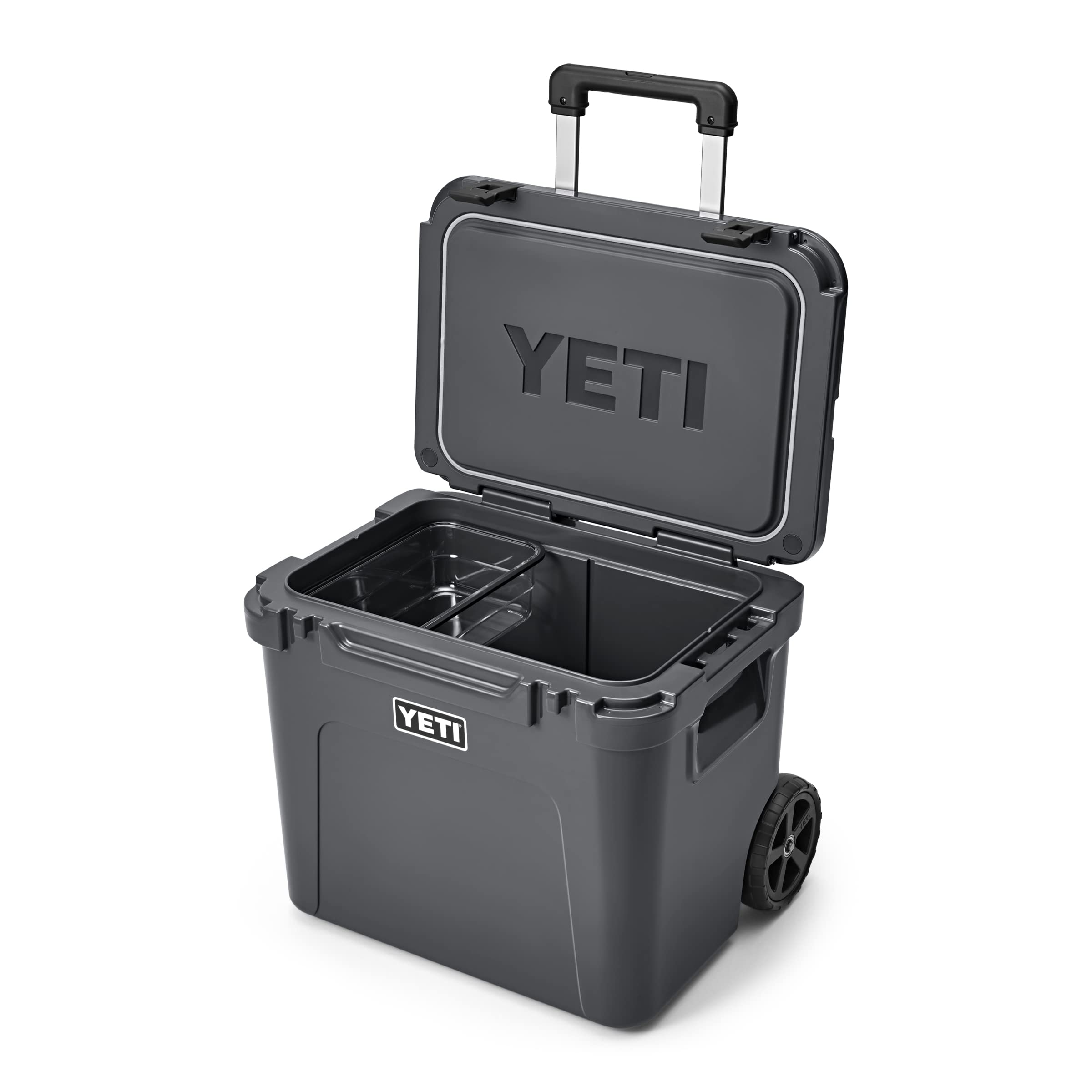 YETI Roadie 60 Kühltasche auf Rädern mit ausziehbarem Periskopgriff
