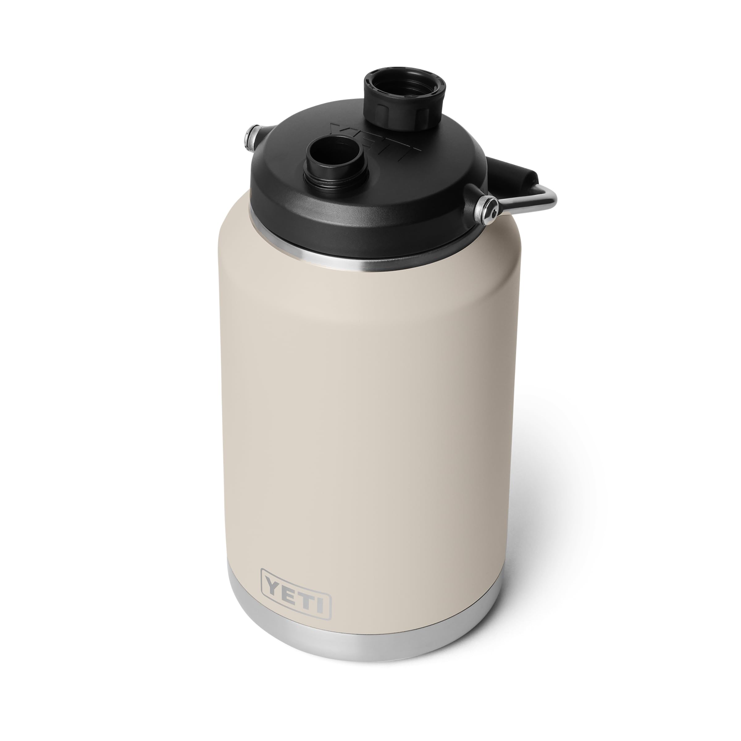 YETI Rambler 3,78 L (1 Gallone) Krug 2.0 – Vakuumisoliert, auslaufsicher, Cape Taupe