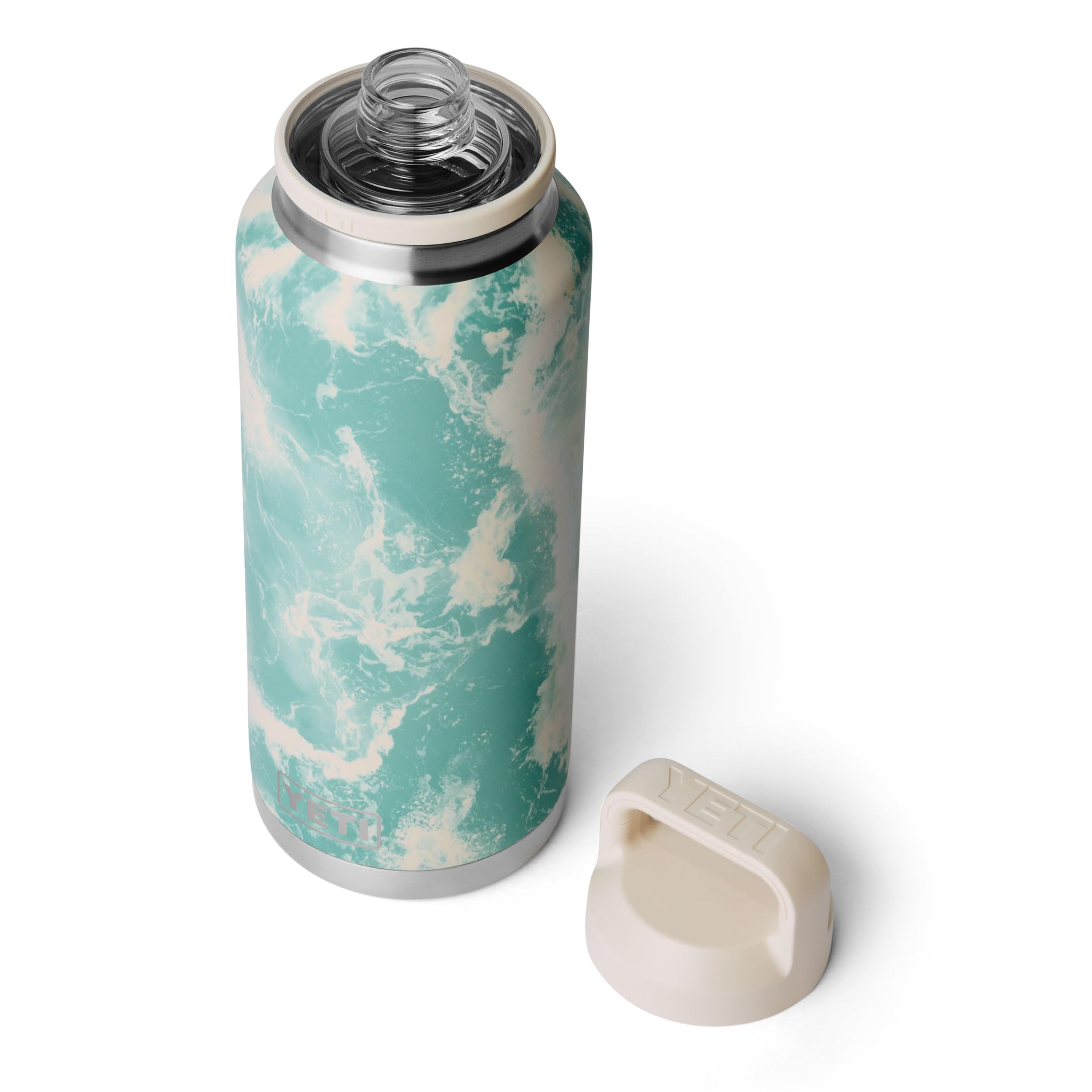 YETI Rambler 46 oz Trinkflasche mit Chug Cap, Sea View