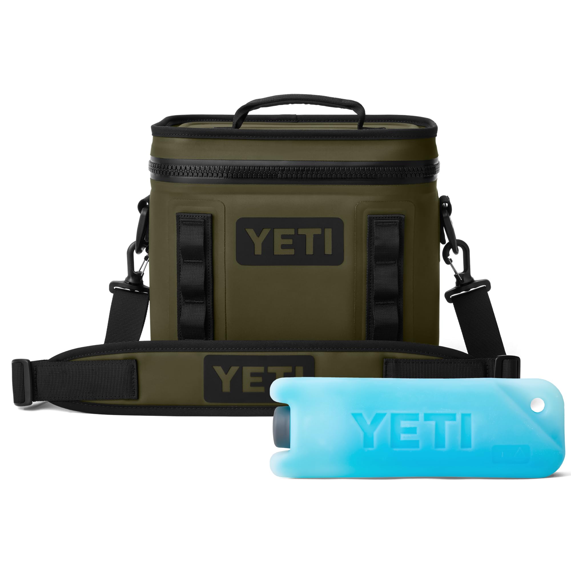 YETI Hopper Flip 8 Tragbare Kühlbox, Olive