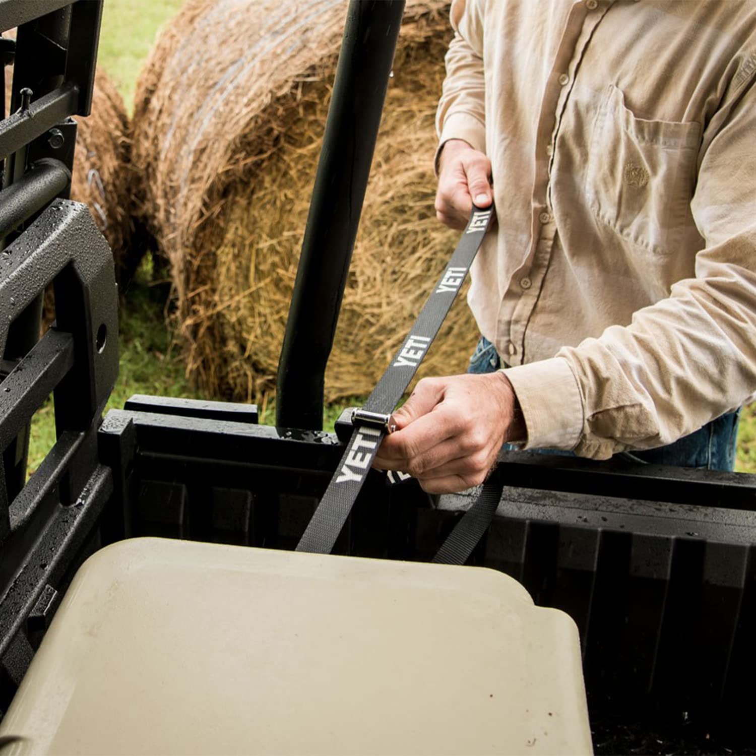 YETI Tie Down Kit für Tundra Kühlboxen – Edelstahl-Zurrgurt-Set