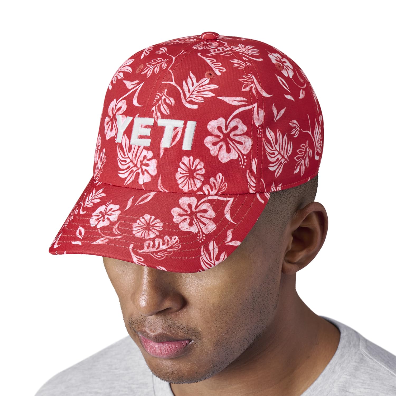 YETI Floral Print Baseball Cap