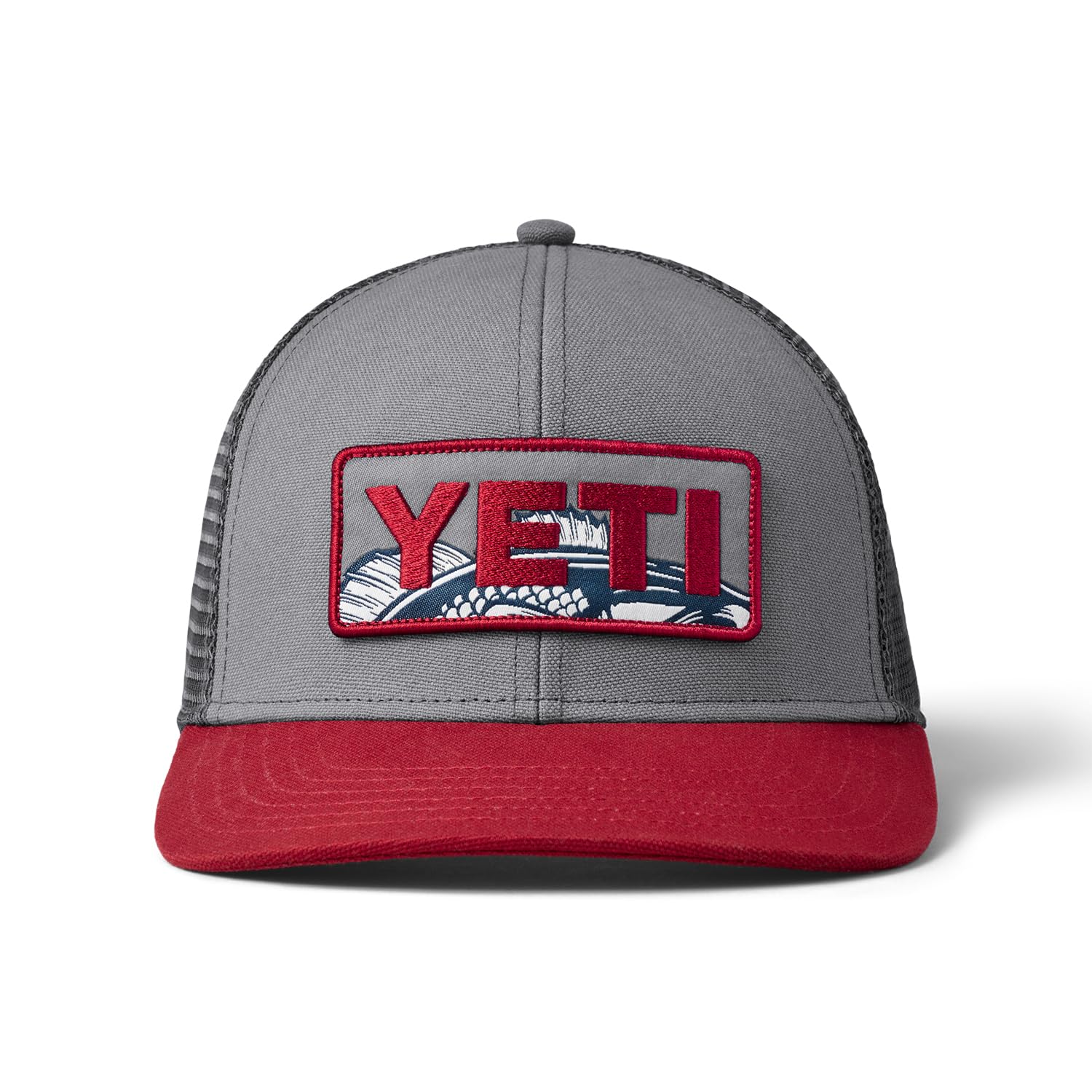 YETI Bass Badge Mid Pro Trucker Hat, Schwarz