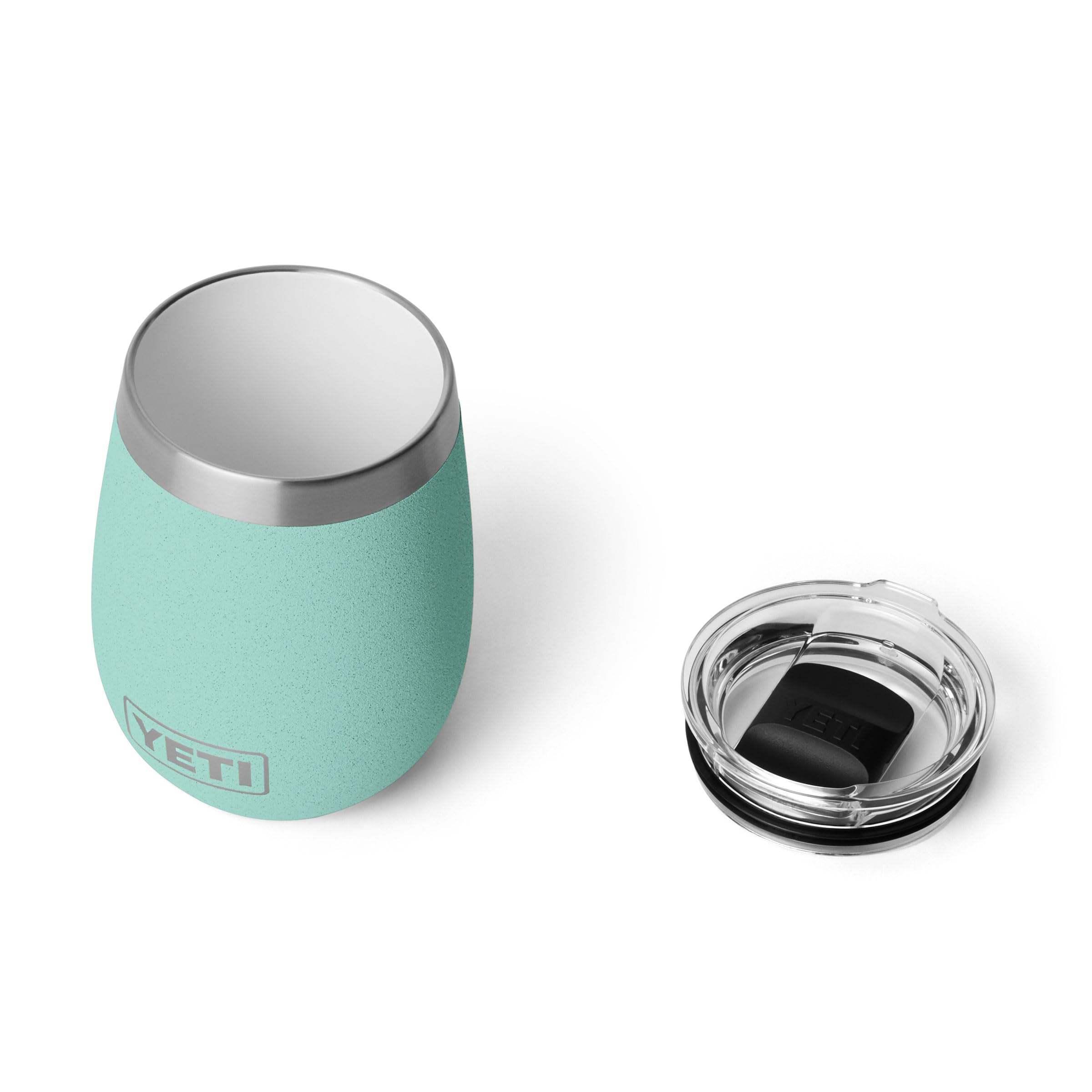 YETI Rambler 295 ml Wein-Tumbler mit Keramikbeschichtung – Sea Stone