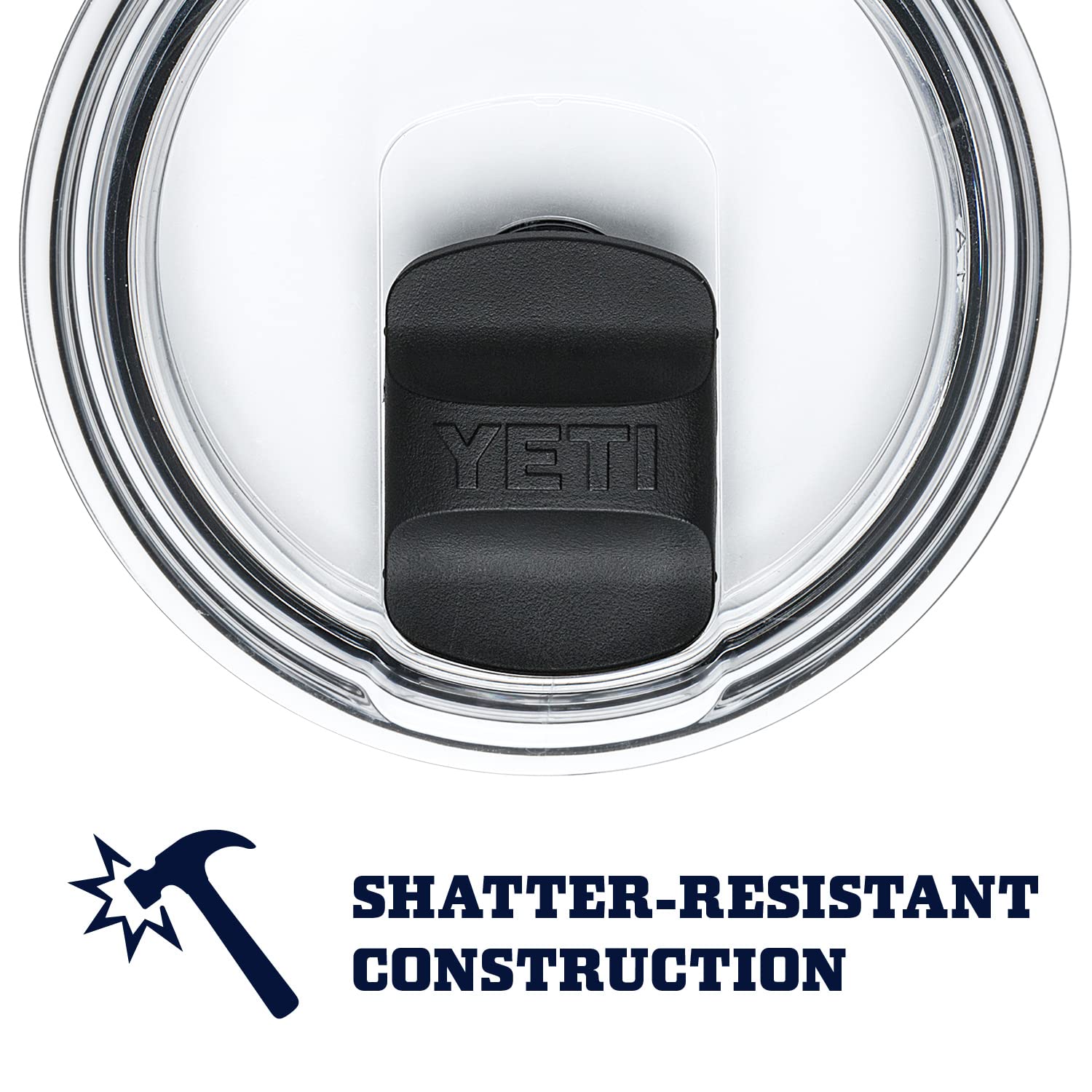 YETI Rambler 14 oz Becher mit MagSlider Deckel, Edelstahl