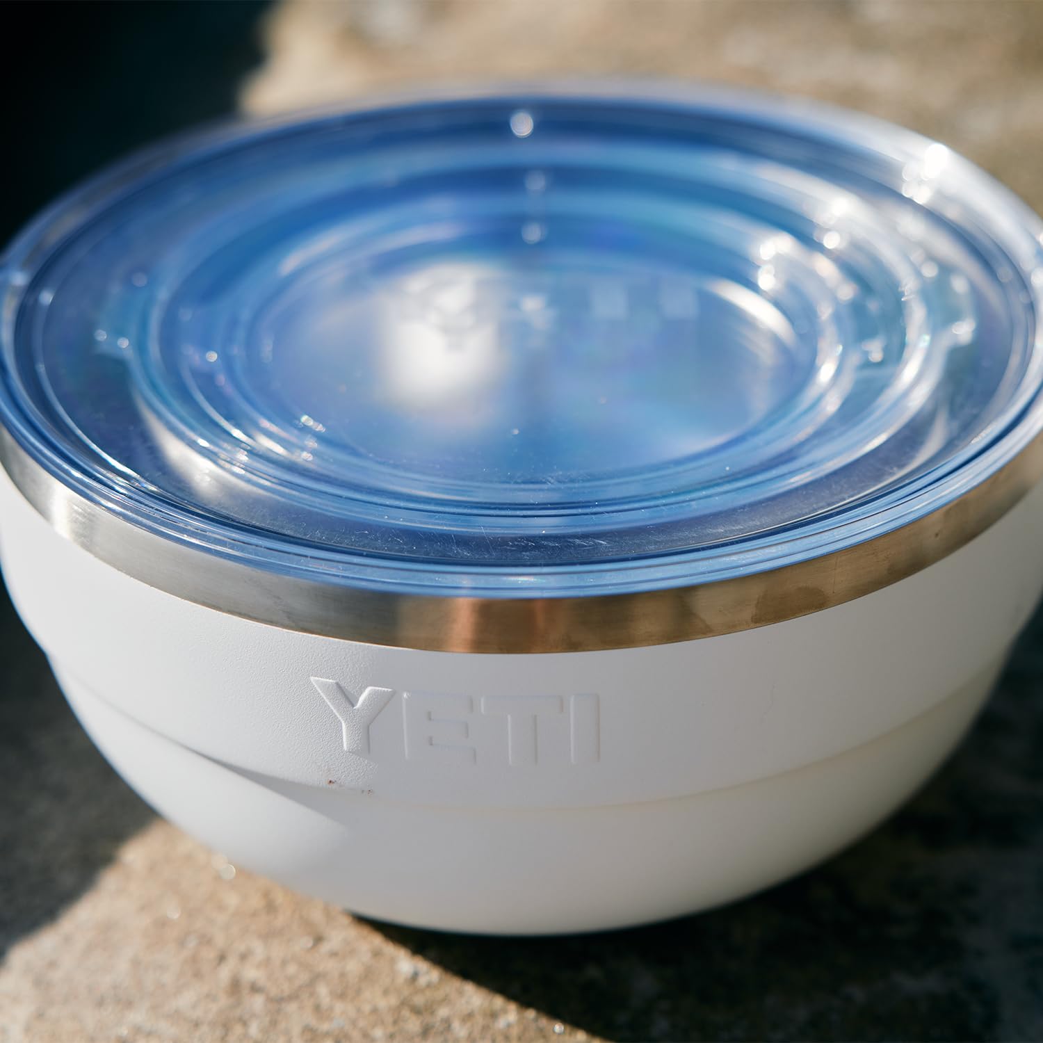 YETI Rambler Schüssel, 1 Quart, doppelwandig vakuumisoliert, Edelstahl, Cape Taupe