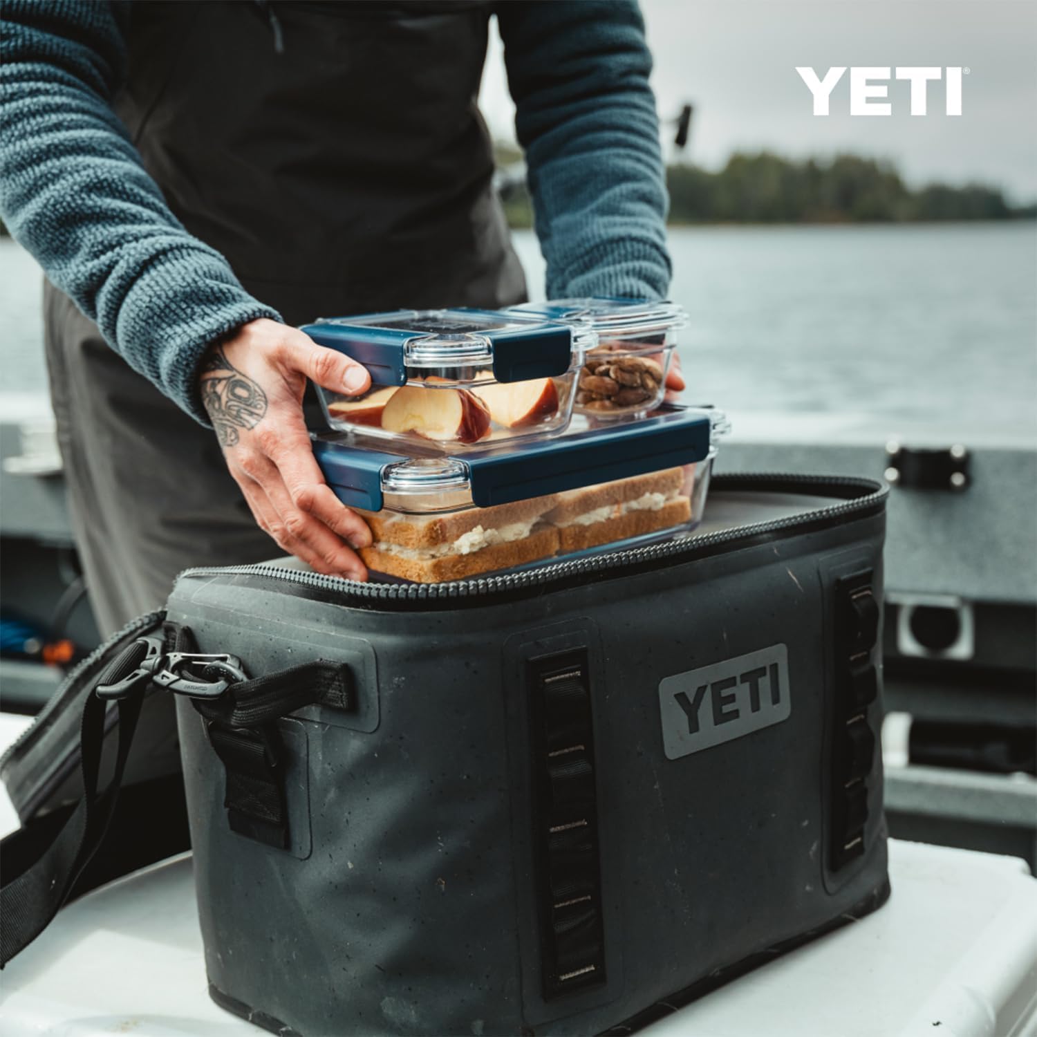 YETI Großer Vorratsbehälter aus Kunststoff, BPA-frei, auslaufsicher, mikrowellen-, gefrier- und spülmaschinengeeignet