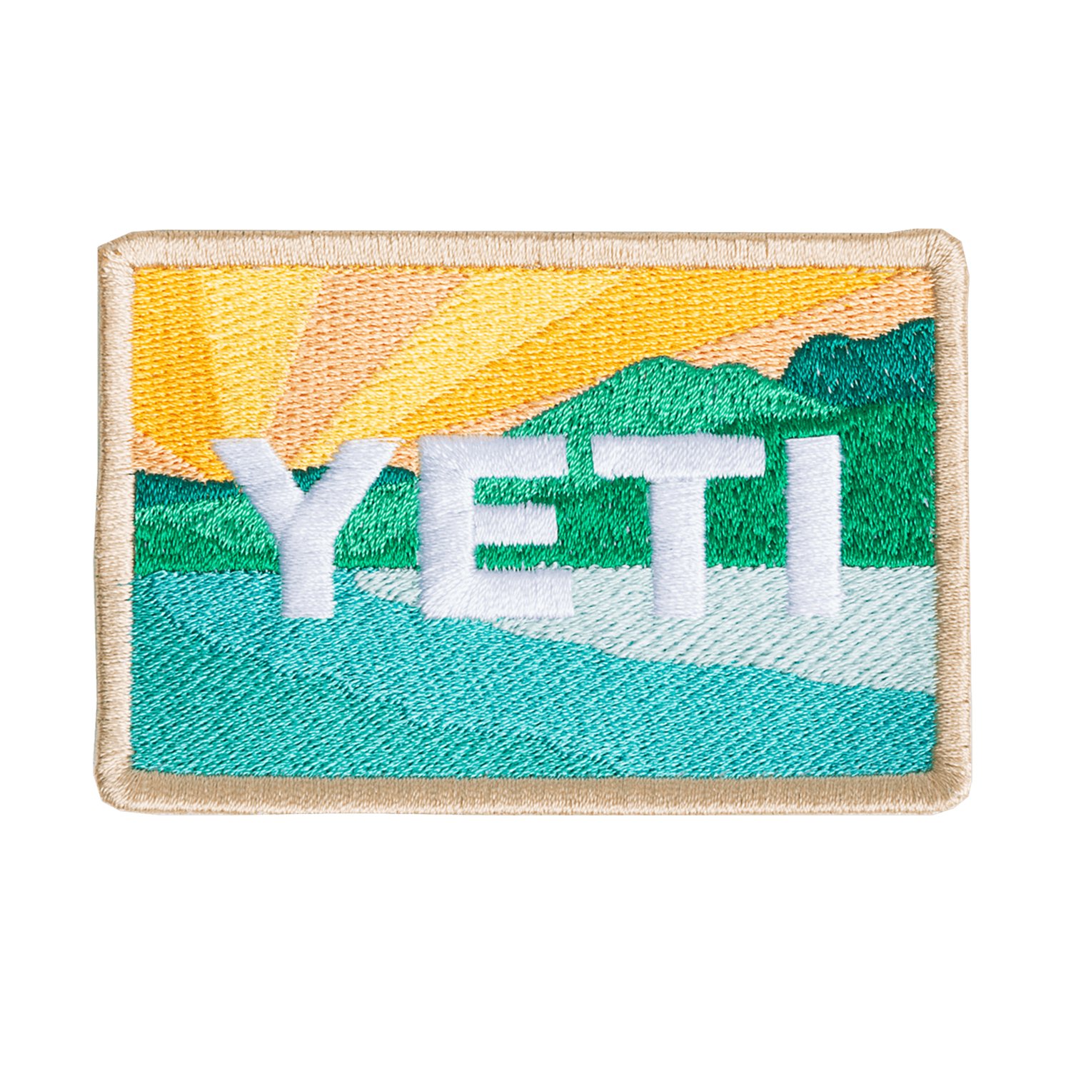 YETI Klett-Patch 5 x 7,5 cm – für Rucksäcke, Kühltaschen und Zubehör