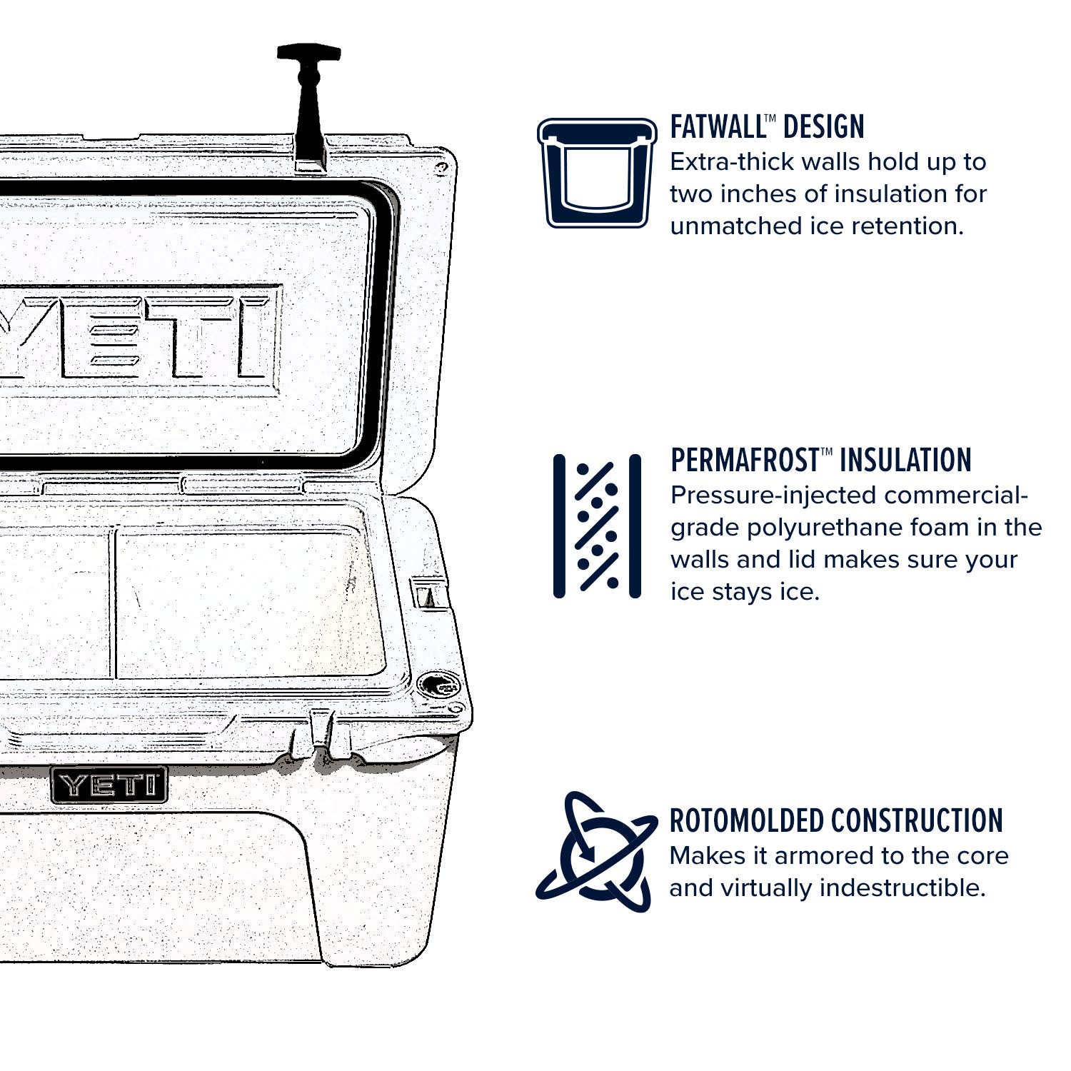 YETI Tundra 105 Kühlbox, Wüstensand