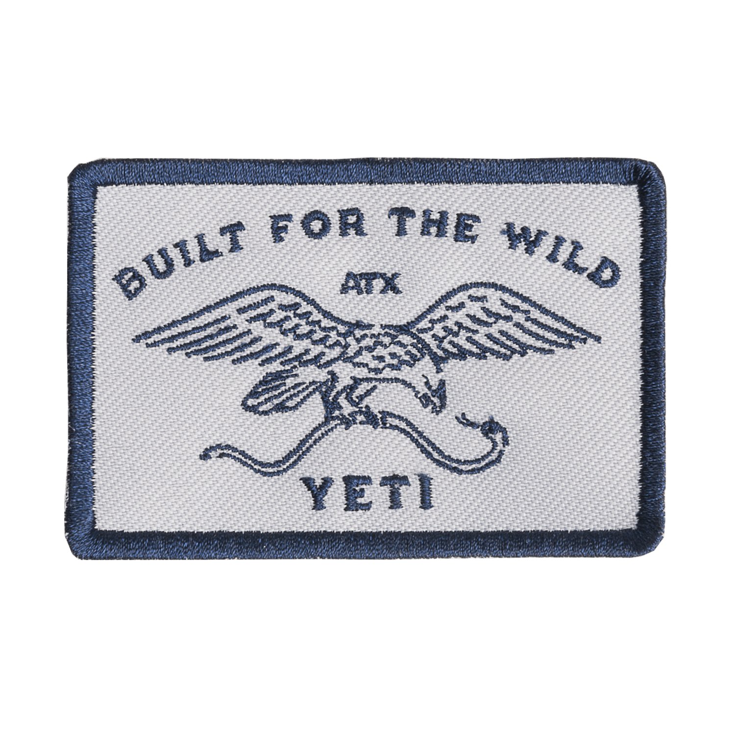 YETI Klett-Patch 5 x 7,5 cm – für Rucksäcke, Kühltaschen und Zubehör
